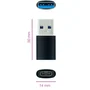 NANO CABLE Adaptador USB-A Macho a USB-C Hembra Negro 3.1